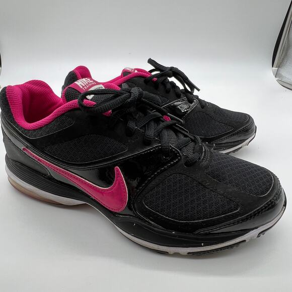 Nike Women's Athletic Shoes Size 8 Pink and Black - Picture 3 of 8